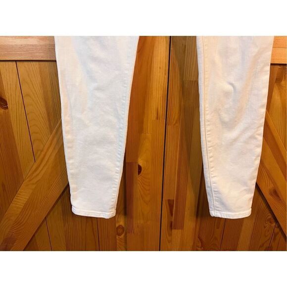 J. Crew curvy toothpick Denim Women’s White jeans size 28 (2186) - Picture 2 of 8
